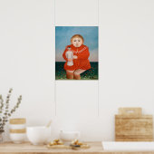 Henri Rousseau - Kind met een Doll Poster (Keuken)