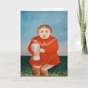 Henri Rousseau - Kind met een pop Kaart