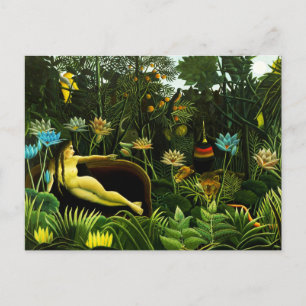 Henri Rousseau La Carte Postale Dream