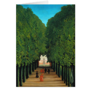 Henri Rousseau, Laan in het park bij Saint-Cloud
