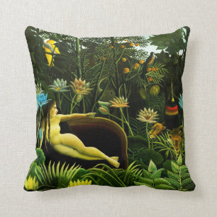 Henri Rousseau le coussin rêveur
