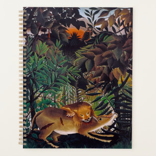 Henri Rousseau - Le lion affamé