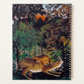 Henri Rousseau - Le lion affamé (Dos)