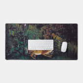 Henri Rousseau - Le lion affamé (Clavier et souris)