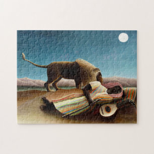 Henri Rousseau Le Puzzle Gitan Dormant