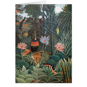 Henri Rousseau Le rêve Jungle Fleurs Surréalisme