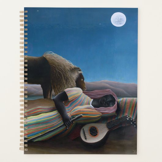 Henri Rousseau - Les Tziganes qui dorment (Devant)