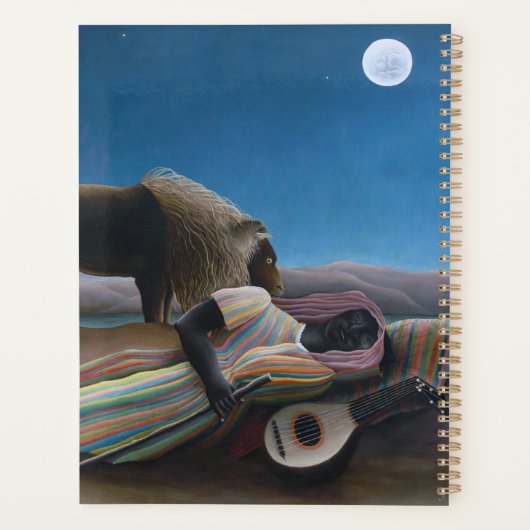 Henri Rousseau - Les Tziganes qui dorment (Dos)