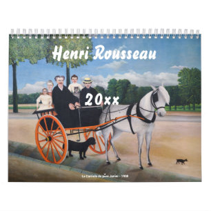 Henri Rousseau Masterstukselectie Kalender