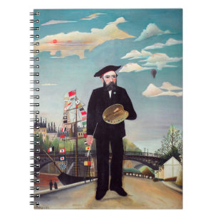 Henri Rousseau - Myself Portrait Landscape Notitieboek