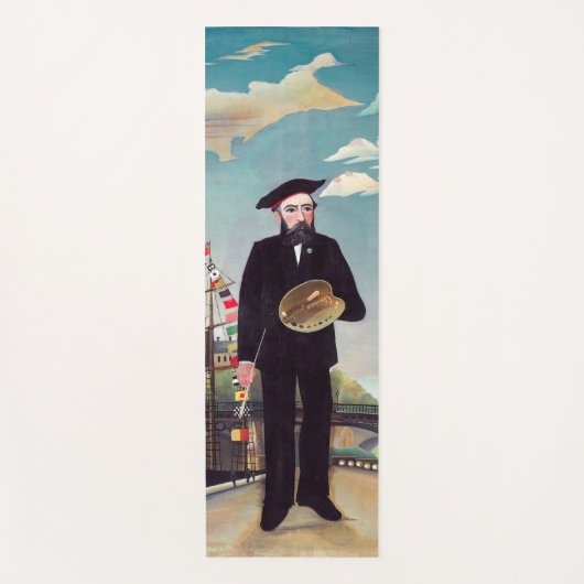Henri Rousseau - Myself Portrait Landscape Yogamat (Voorkant)