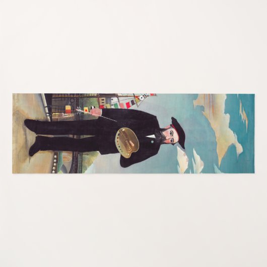 Henri Rousseau - Myself Portrait Landscape Yogamat (Voorkant (horizontaal))