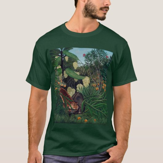 Henri Rousseau Oerwoud T-Shirt (Voorkant)