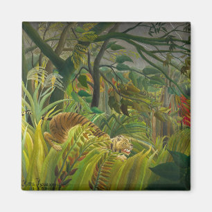 Henri Rousseau - Overrascht! Magneet