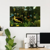 Henri Rousseau Painting Poster (Thuiskantoor)