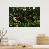 Henri Rousseau Painting Poster (Keuken)