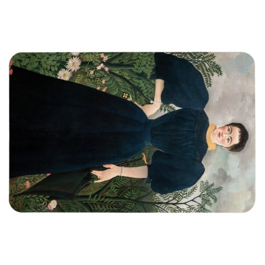 Henri Rousseau - Portret van Madame M. Magneet (Horizontaal)