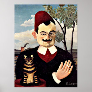 Henri Rousseau - Portret van Monsieur X Poster