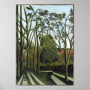 Henri Rousseau - Rendezvous in Forest Poster
