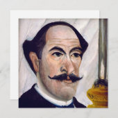 Henri Rousseau - Self Portrait Bedankkaart (Voorkant / Achterkant)