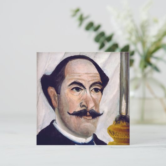 Henri Rousseau - Self Portrait Bedankkaart (Staand voorkant)
