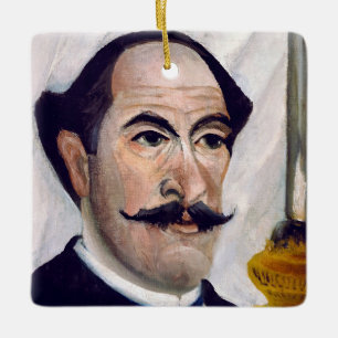 Henri Rousseau - Self Portrait Keramisch Ornament