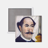 Henri Rousseau - Self Portrait Magneet (Voorkant / Achterkant)