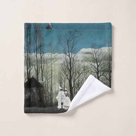 Henri Rousseau - Soirée Carnaval (Gant de toilette)