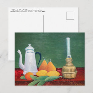 Henri Rousseau - Stilleven met koffiepot Briefkaart