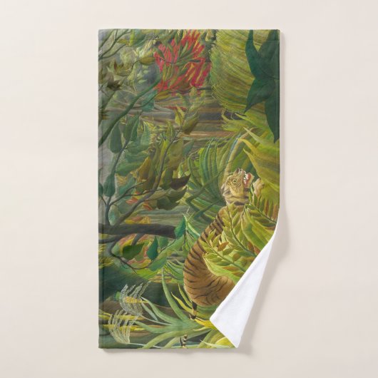 Henri Rousseau - Surpris ! (Serviette à main)