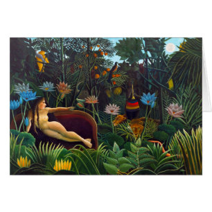 Henri Rousseau The Dream 1910 CC1144 Wenskaart