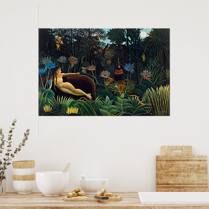 Henri Rousseau The Dream Jungle Fijne Kunst Poster