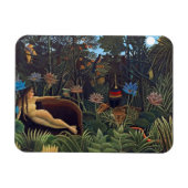Henri Rousseau The Dream - Oerwoud Vrouw met Diere Magneet (Horizontaal)