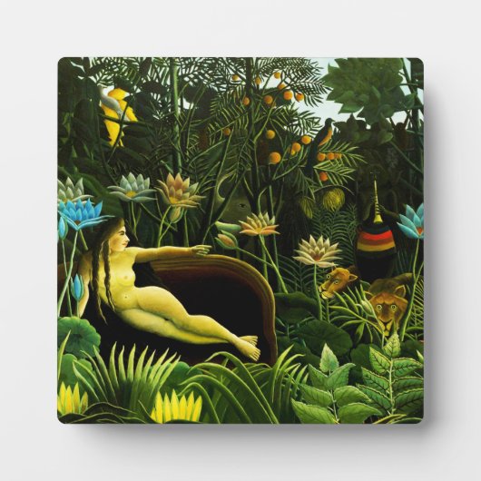 Henri Rousseau The Dream Plaque (Devant)