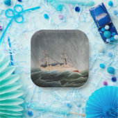 Henri Rousseau - The Ship in the Tempest Papieren Bordje (Feest)