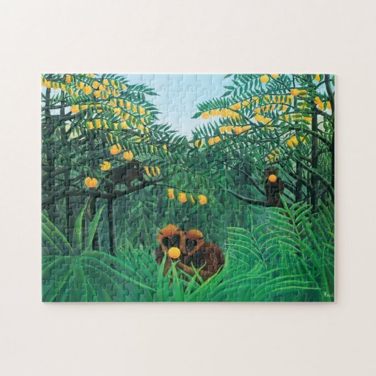 Henri Rousseau The Tropics Puzzle Legpuzzel (Horizontaal)