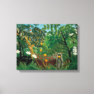 Henri Rousseau toile de paysage exotique Imprimer