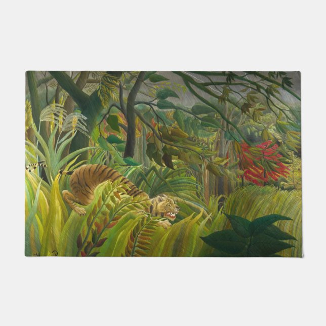 Henri Rousseau - Verrassd! Deurmat (Voorkant)