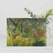Henri Rousseau - Verrassd! Kaart (Staand voorkant)