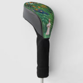 Henri Rousseau - Vrouw aan het wandelen in een exo Golfheadcover (Schuin)