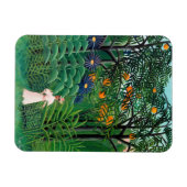 Henri Rousseau - Vrouw aan het wandelen in een exo Magneet (Horizontaal)