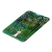 Henri Rousseau - Vrouw aan het wandelen in een exo Magneet (Linkerzijde)