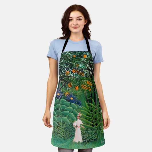 Henri Rousseau - Vrouw aan het wandelen in een exo Schort (Gedragen)