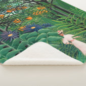 Henri Rousseau - Vrouw aan het wandelen in een exo Sherpa Deken (3/4)