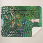 Henri Rousseau - Vrouw aan het wandelen in een exo Sherpa Deken (Voorkant (horizontaal))