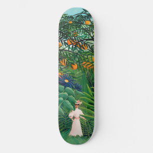 Henri Rousseau - Vrouw aan het wandelen in een exo Skateboard