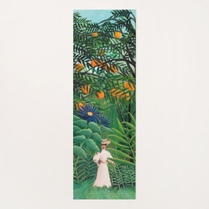 Henri Rousseau - Vrouw aan het wandelen in een exo Yogamat