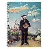 Henri Rousseau - Zelfportret-landschap Notitieboek (Voorkant)