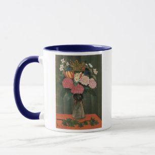 Henri Rousseau's Flowers in a Vase (1909) Mok