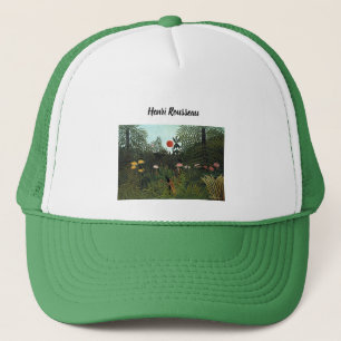 Henri Rousseau's maagd bos met zonnescherm Trucker Pet